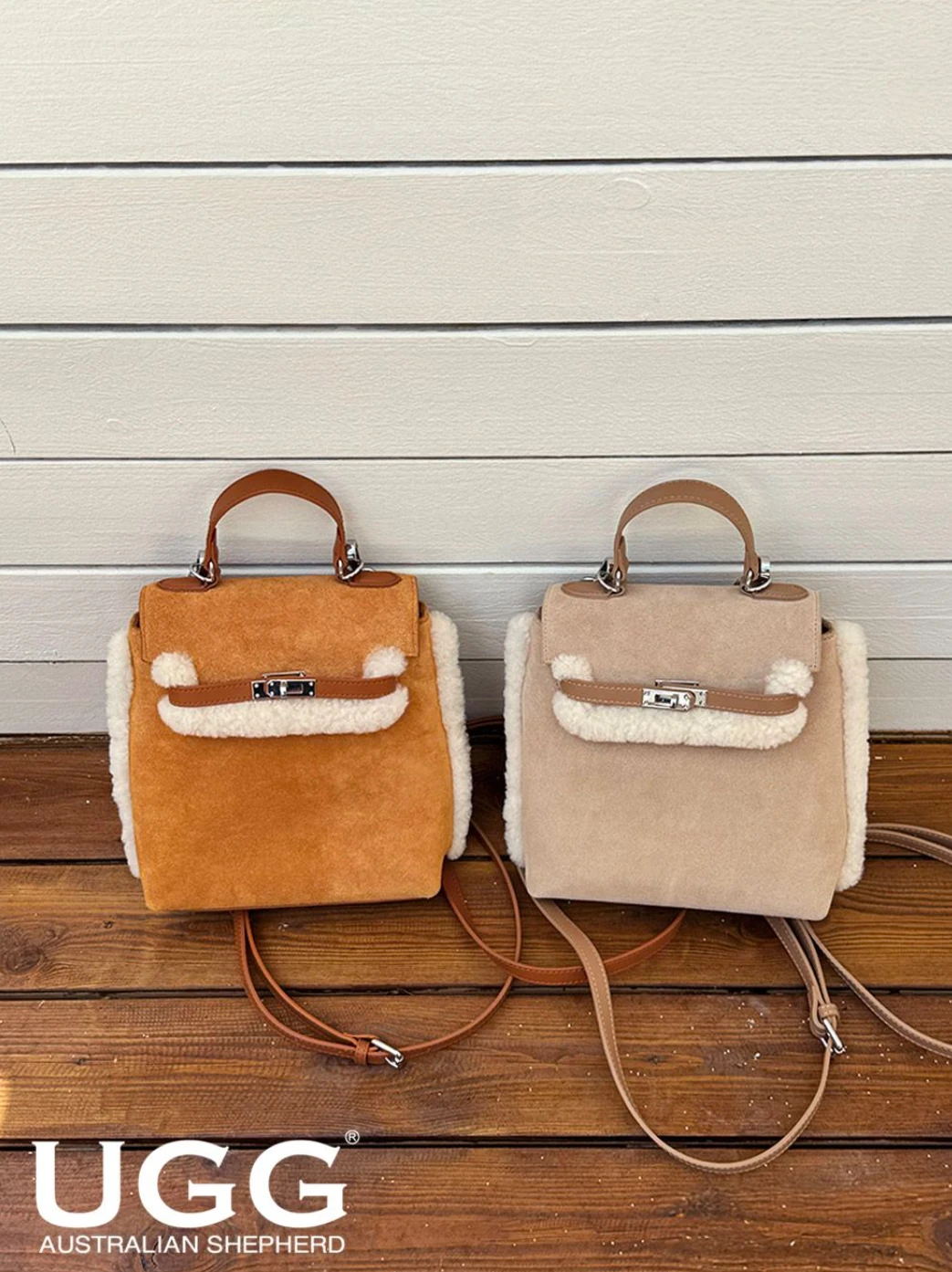 🇦🇺UGG Australian 凱莉後背包 真皮