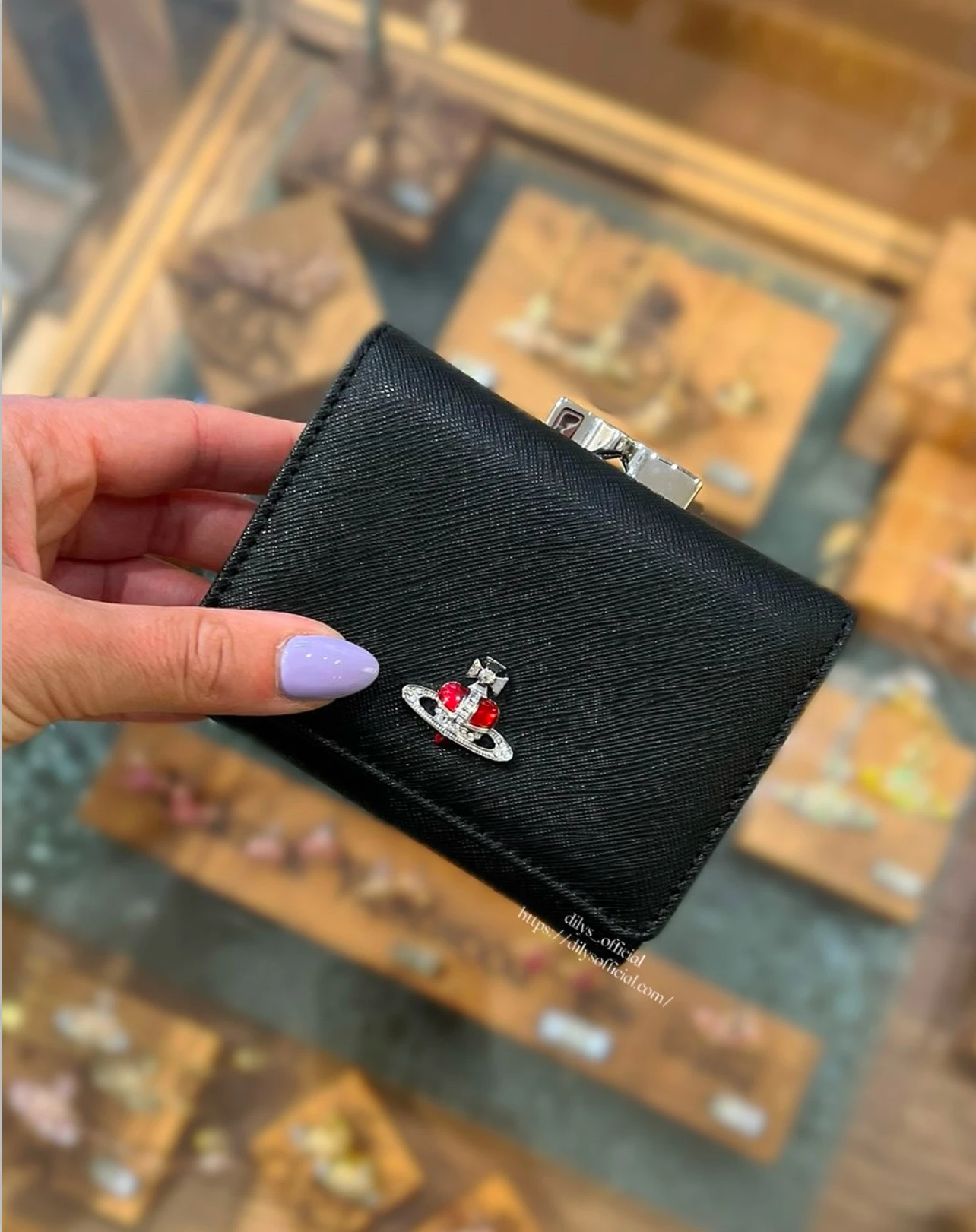 Vivienne Westwood 紅心♥️三折錢包