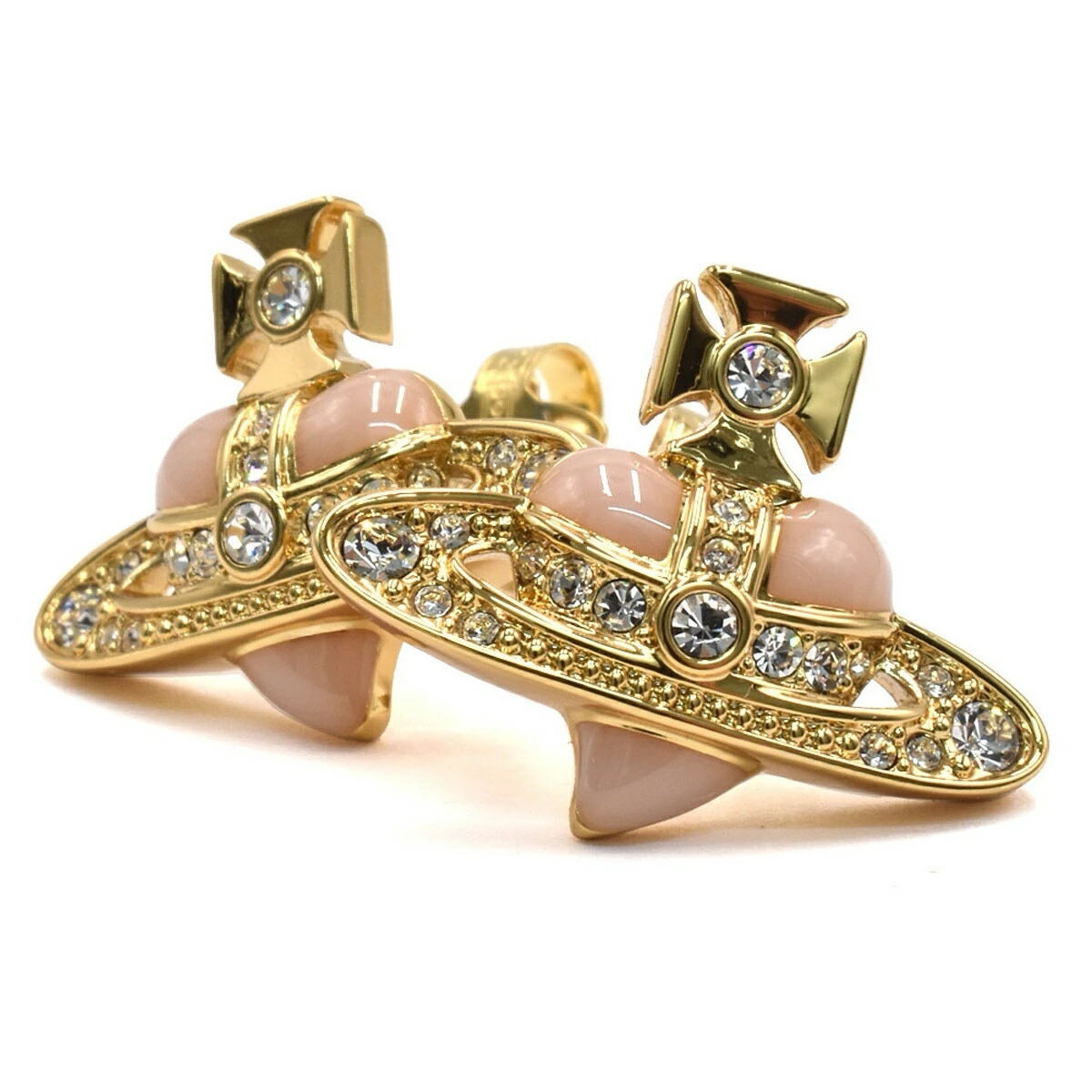 現貨｜Vivienne Westwood New Diamante Heart  愛心耳環