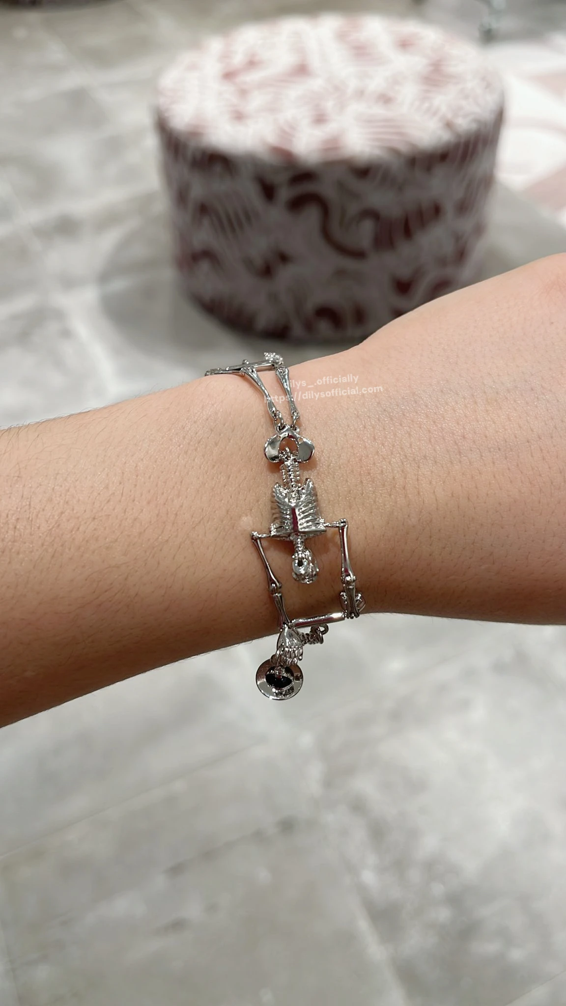 Vivienne Westwood 骷髏頭手鍊