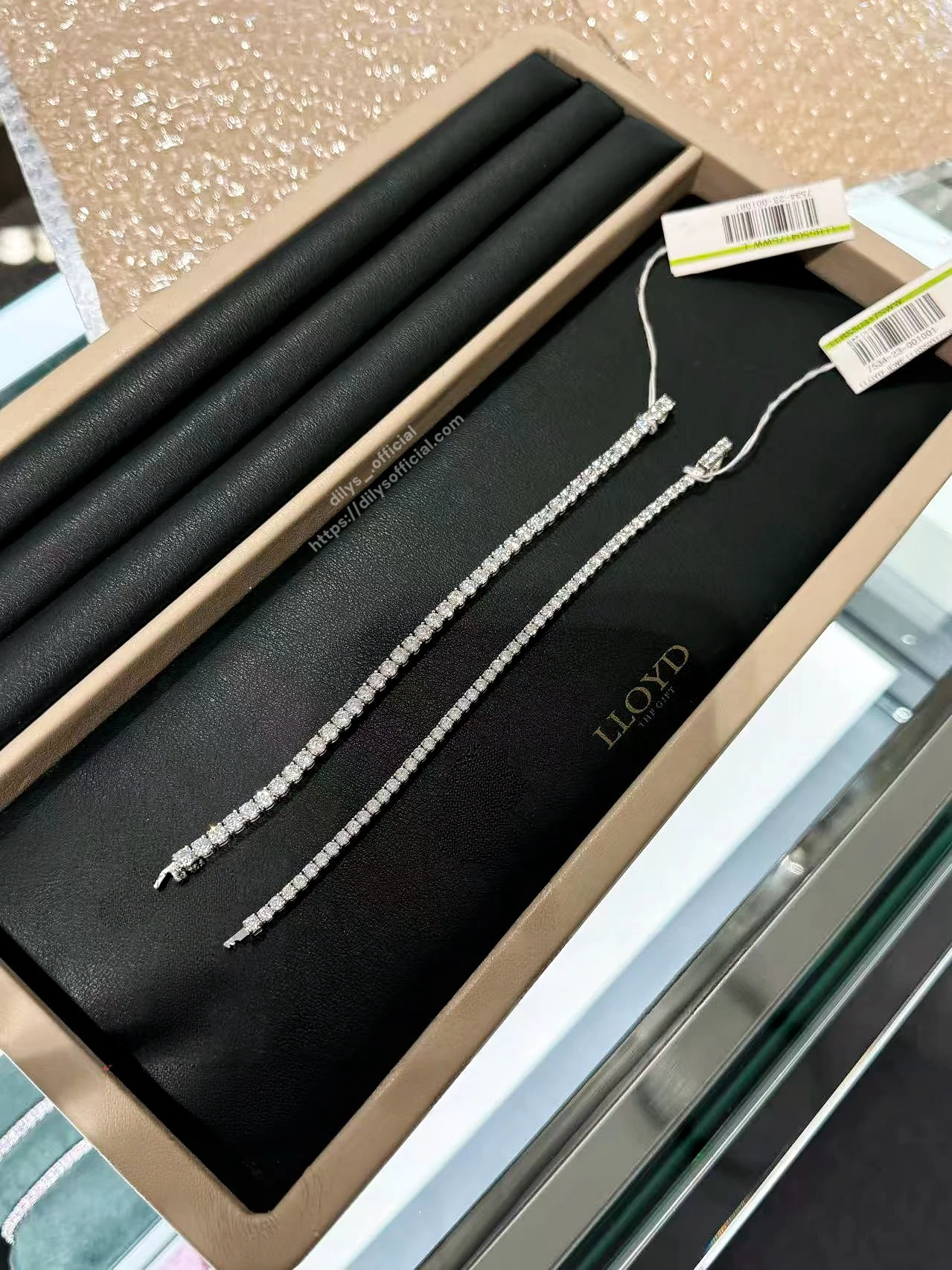 <現貨｜精緻人必備！>🇰🇷LLOYD Tennis Bracelet 網球手鏈 銅、925銀