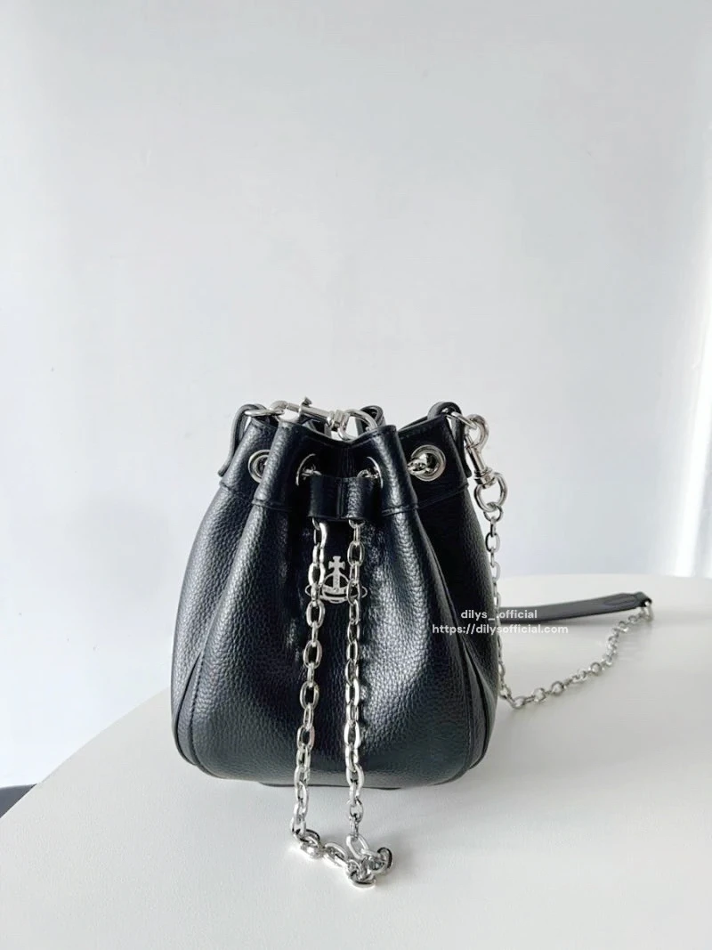 現貨｜Vivienne Westwood small Chrissy 荔枝皮水桶包