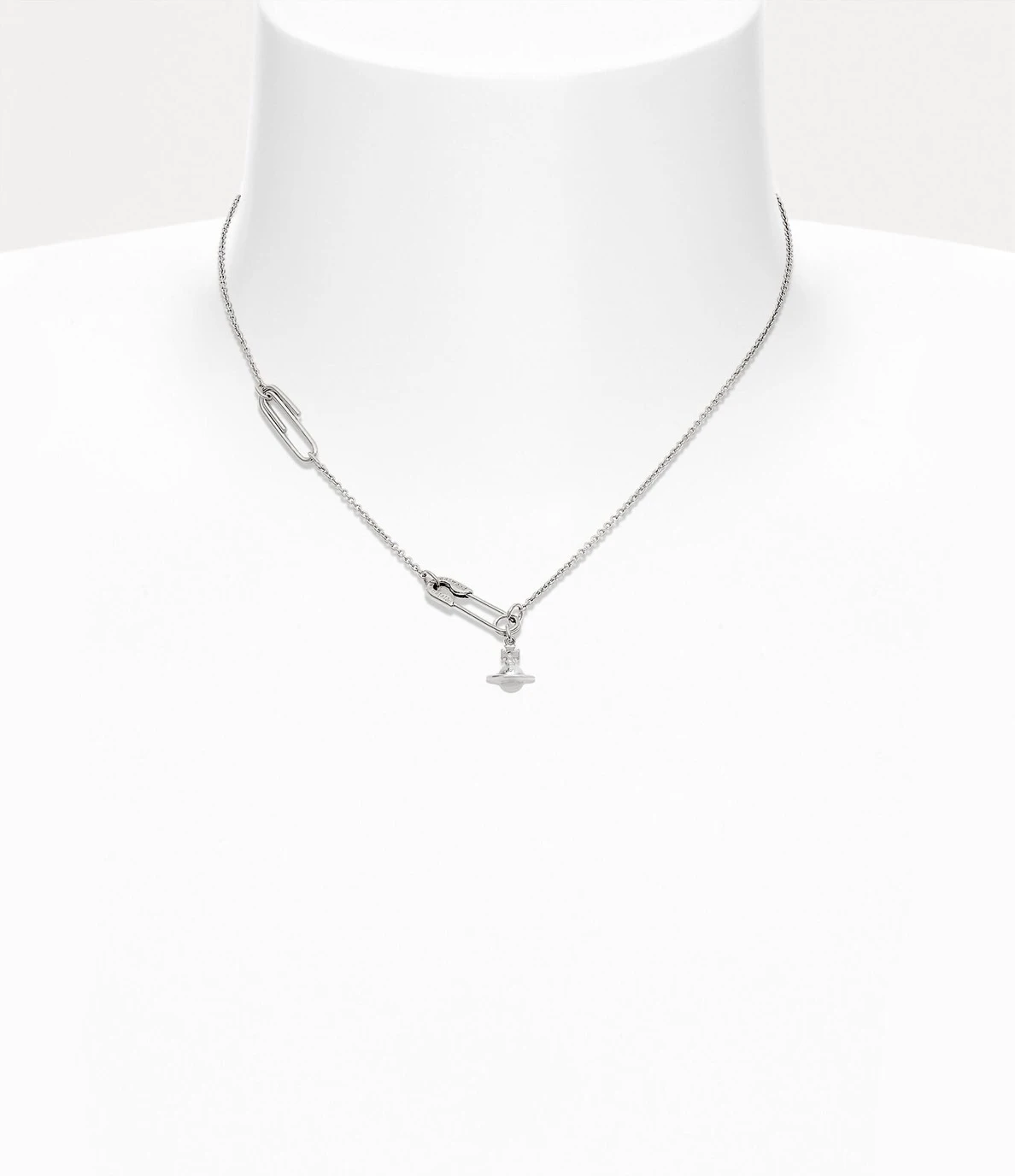 <漲價前價格！> Vivienne Westwood Safety Pin純銀 別針 迴紋針項鍊