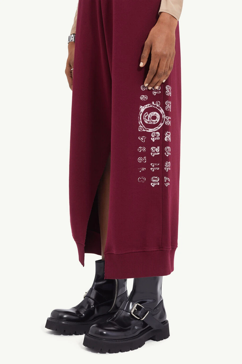 客訂｜馬吉拉特賣 酒紅色長褲 S