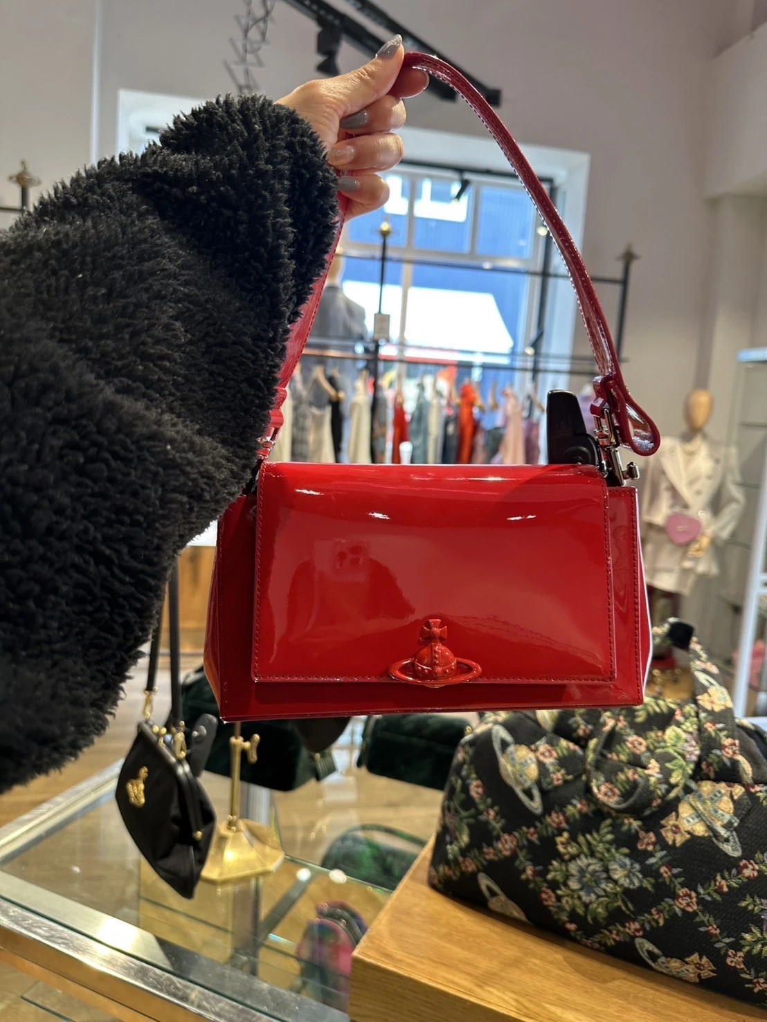 客訂｜Vivienne Westwood Hazel 紅色漆面