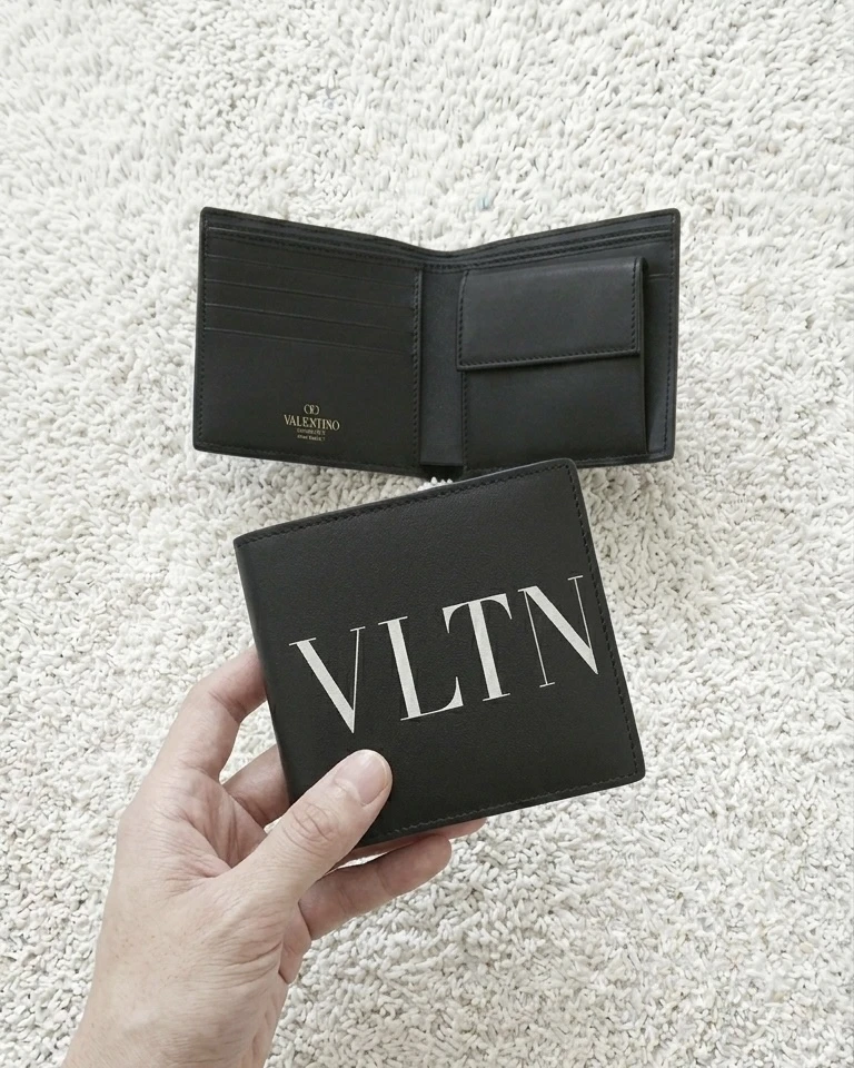 現貨｜Valentino 男士錢包 小牛皮 零錢袋