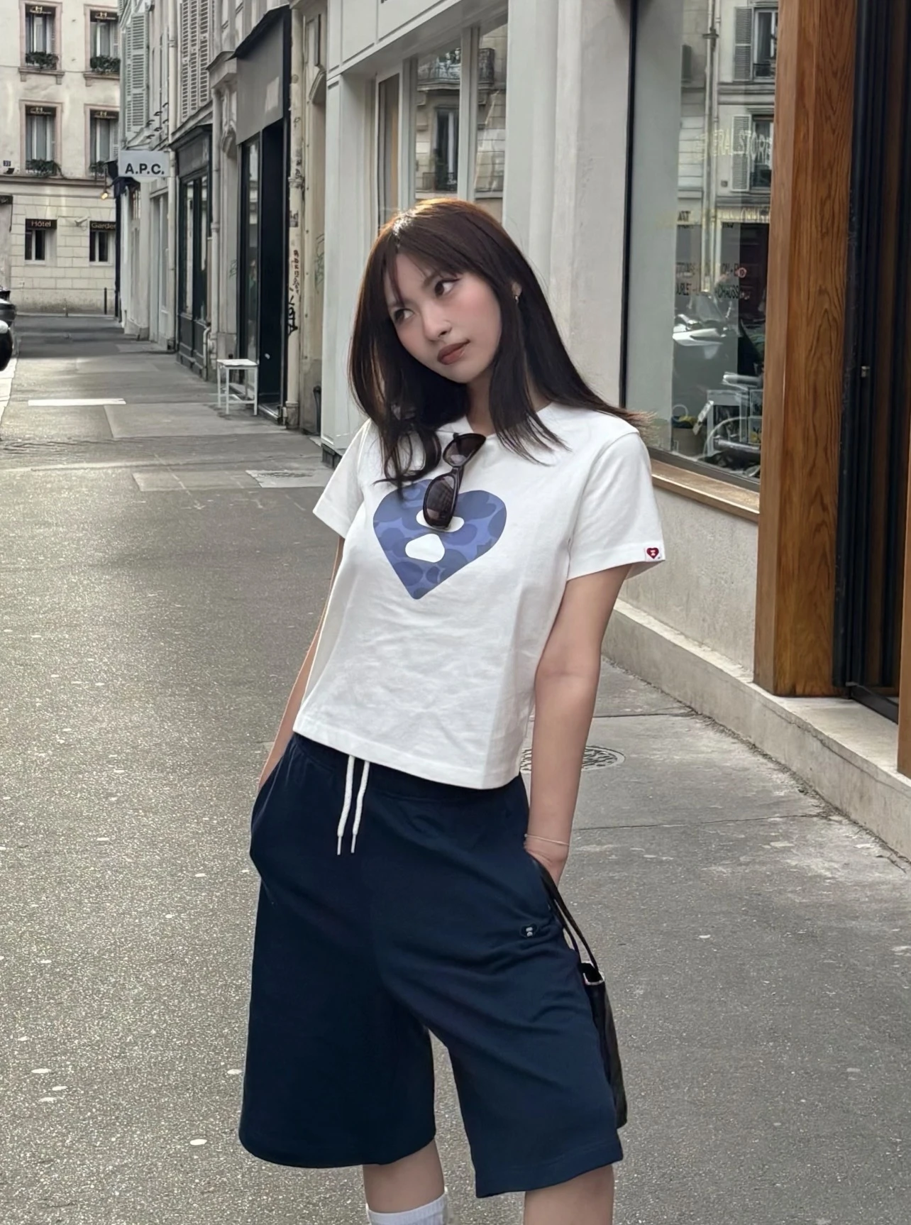 現貨｜APEE 愛心LOGO Tee T-shirt