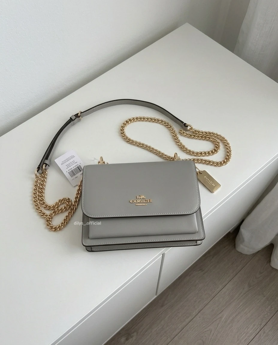 現貨｜Coach Mini Klare 信封包 灰