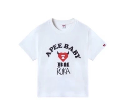 APEE X MONSTER 短袖 白色S
