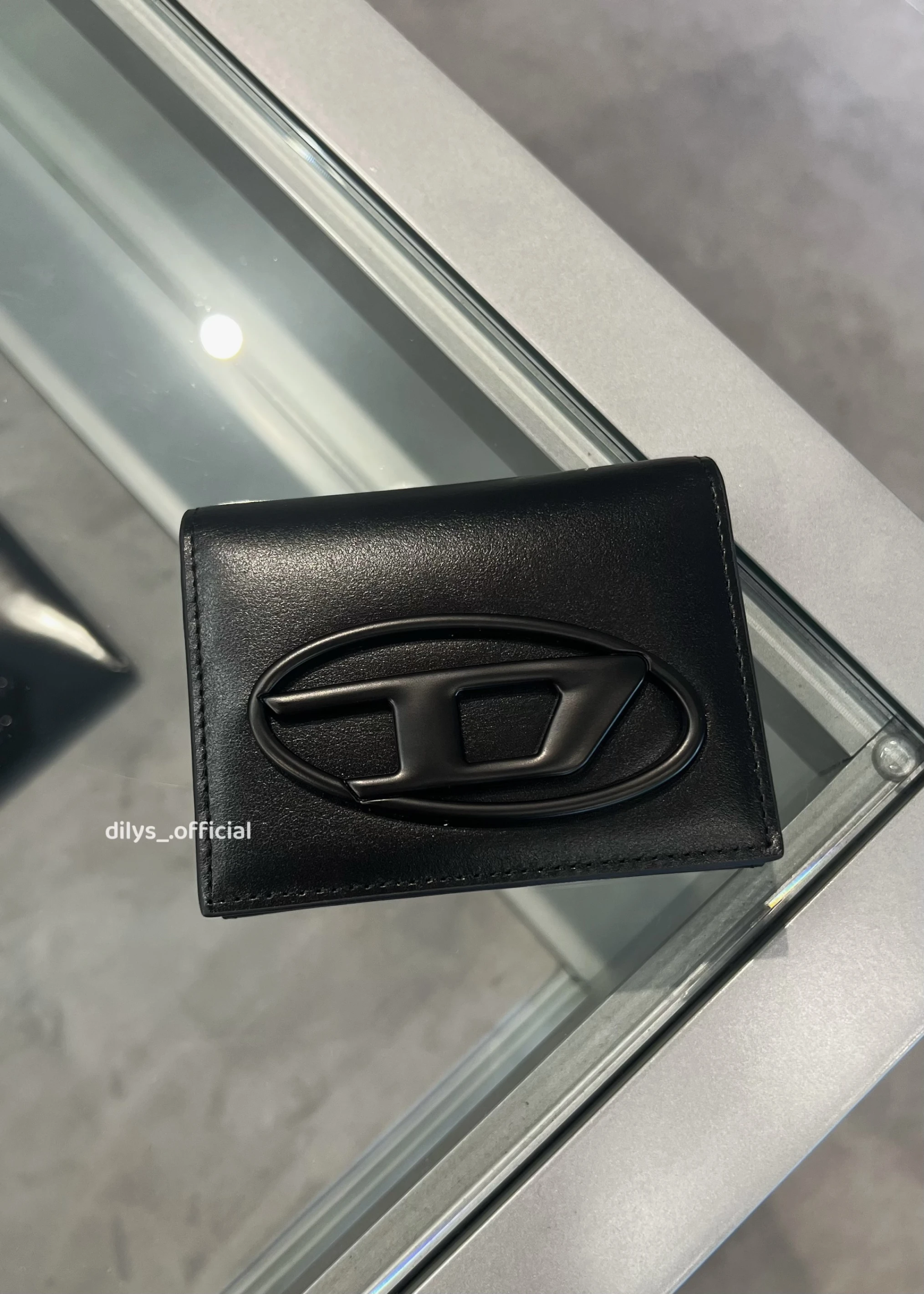 現貨｜Diesel 卡包 D-Logo 黑色