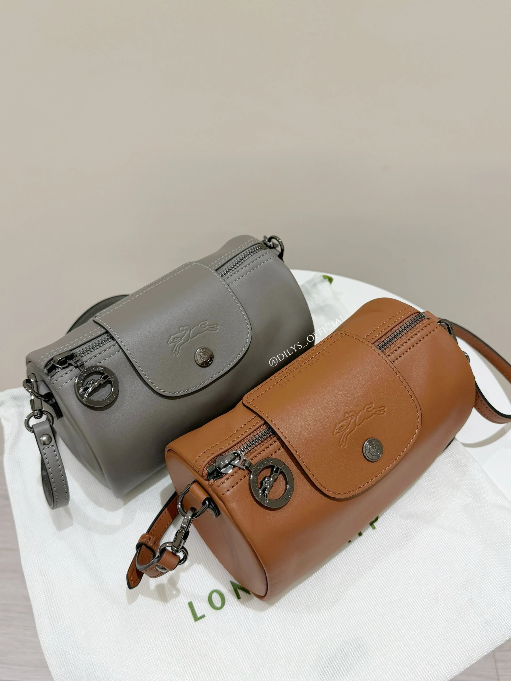 現貨｜LONGCHAMP LE PLIAGE XTRA 圓筒斜背包