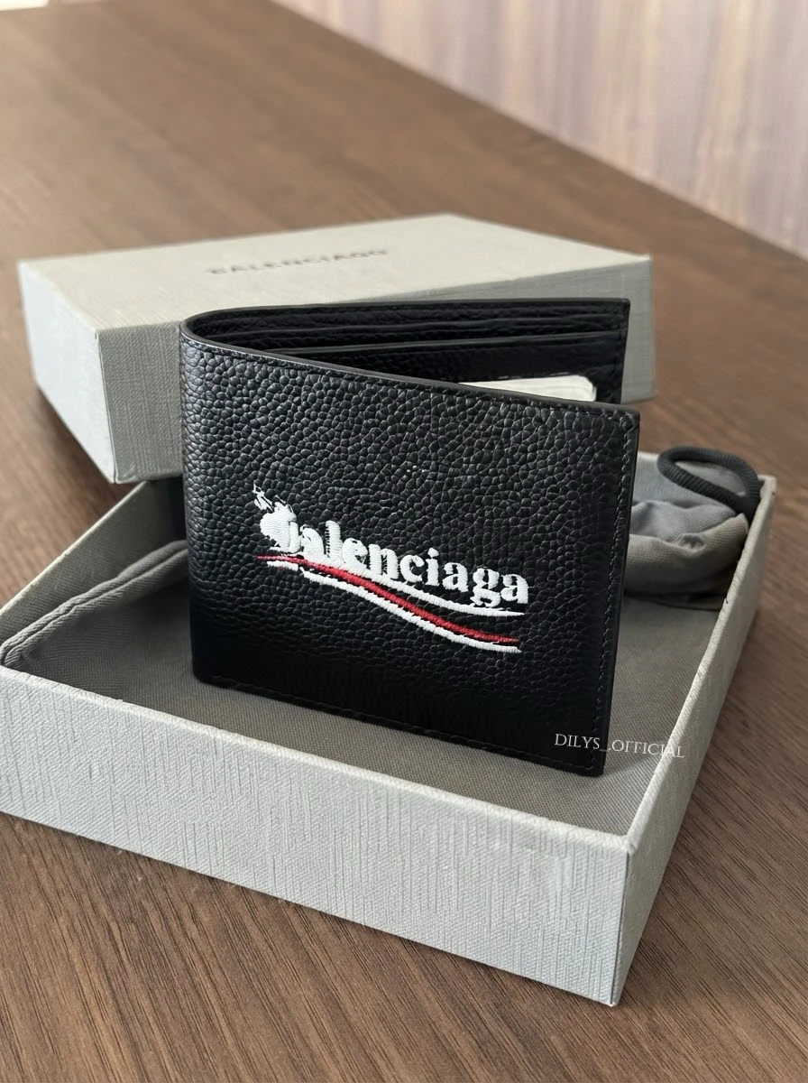 國外現貨｜Balenciaga logo零錢袋 男士錢包