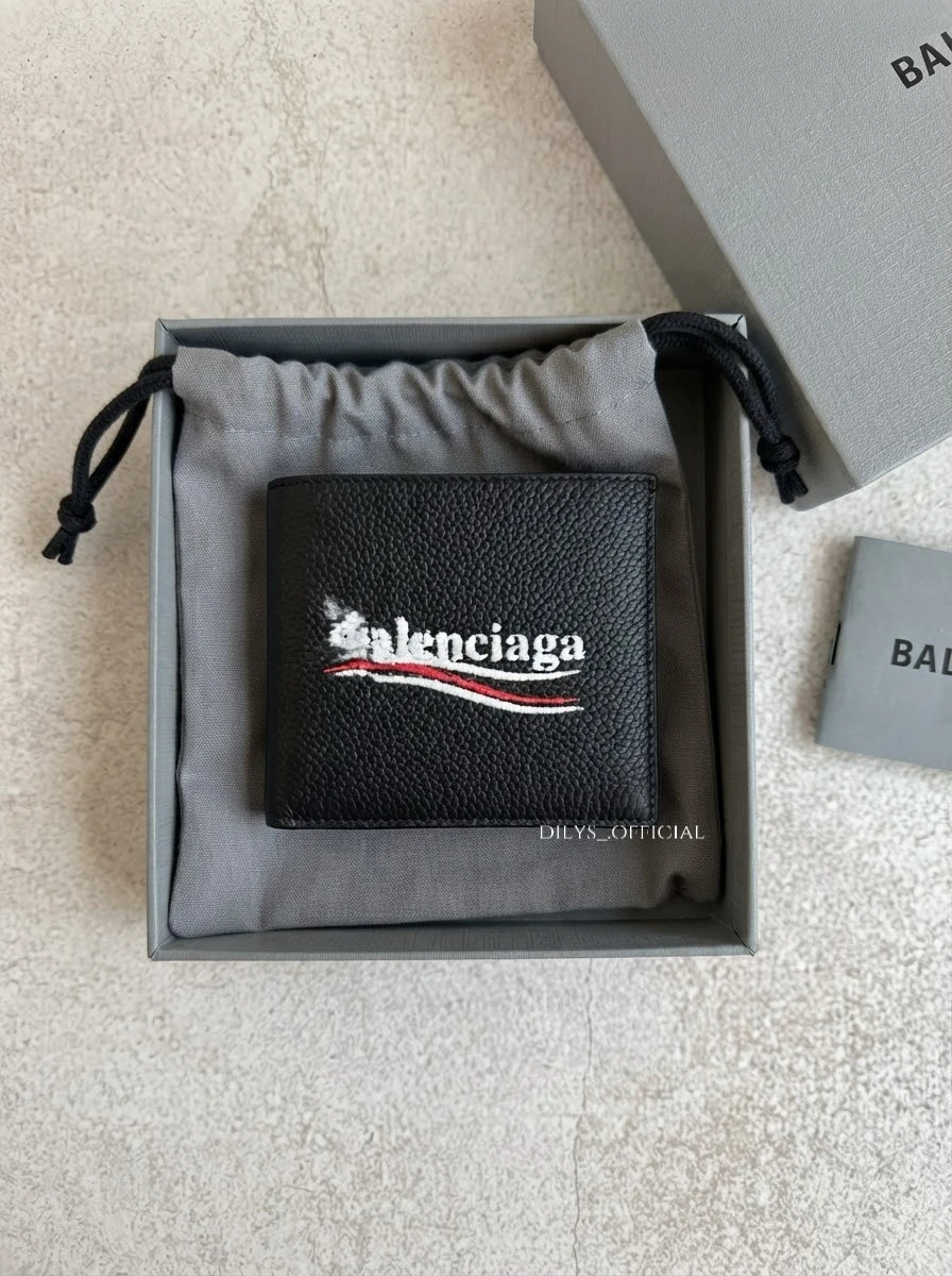 國外現貨｜Balenciaga logo零錢袋 男士錢包