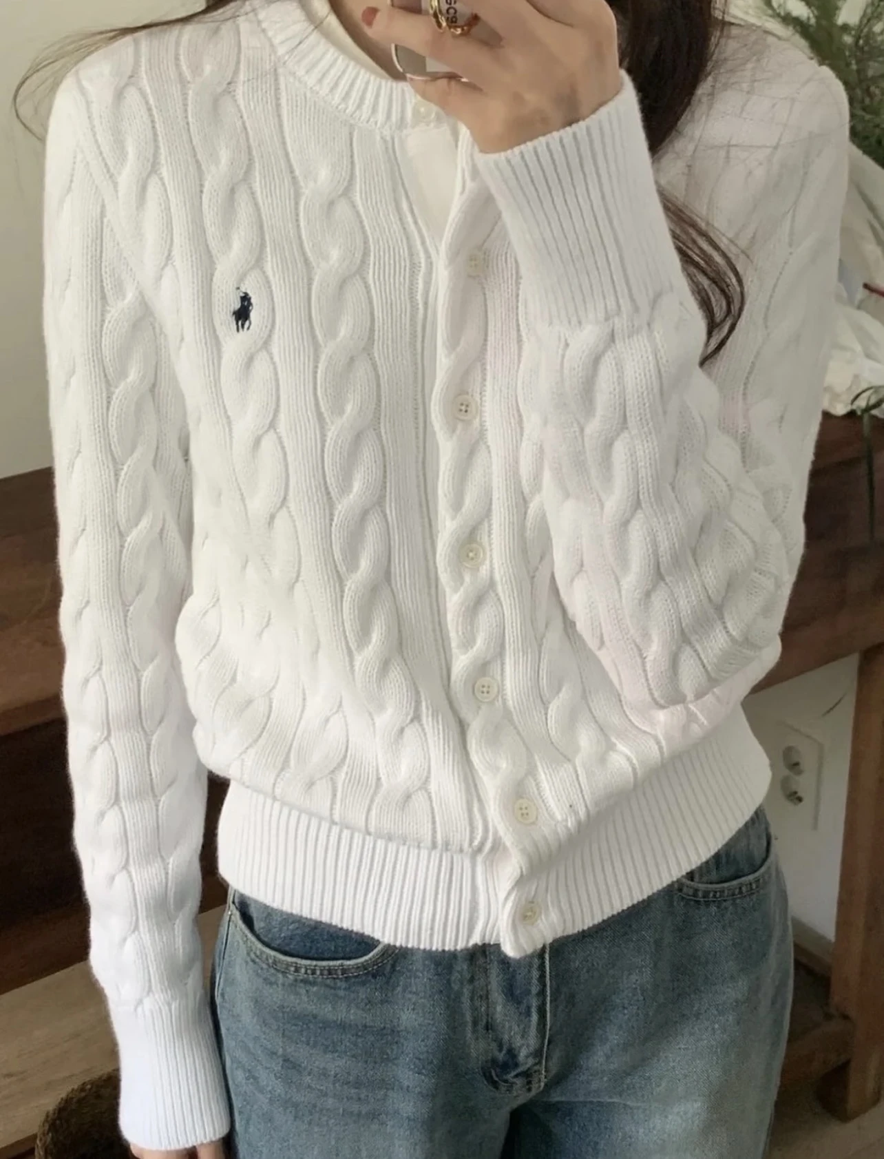 國外現貨｜Polo Ralph Lauren  麻花開衫外套