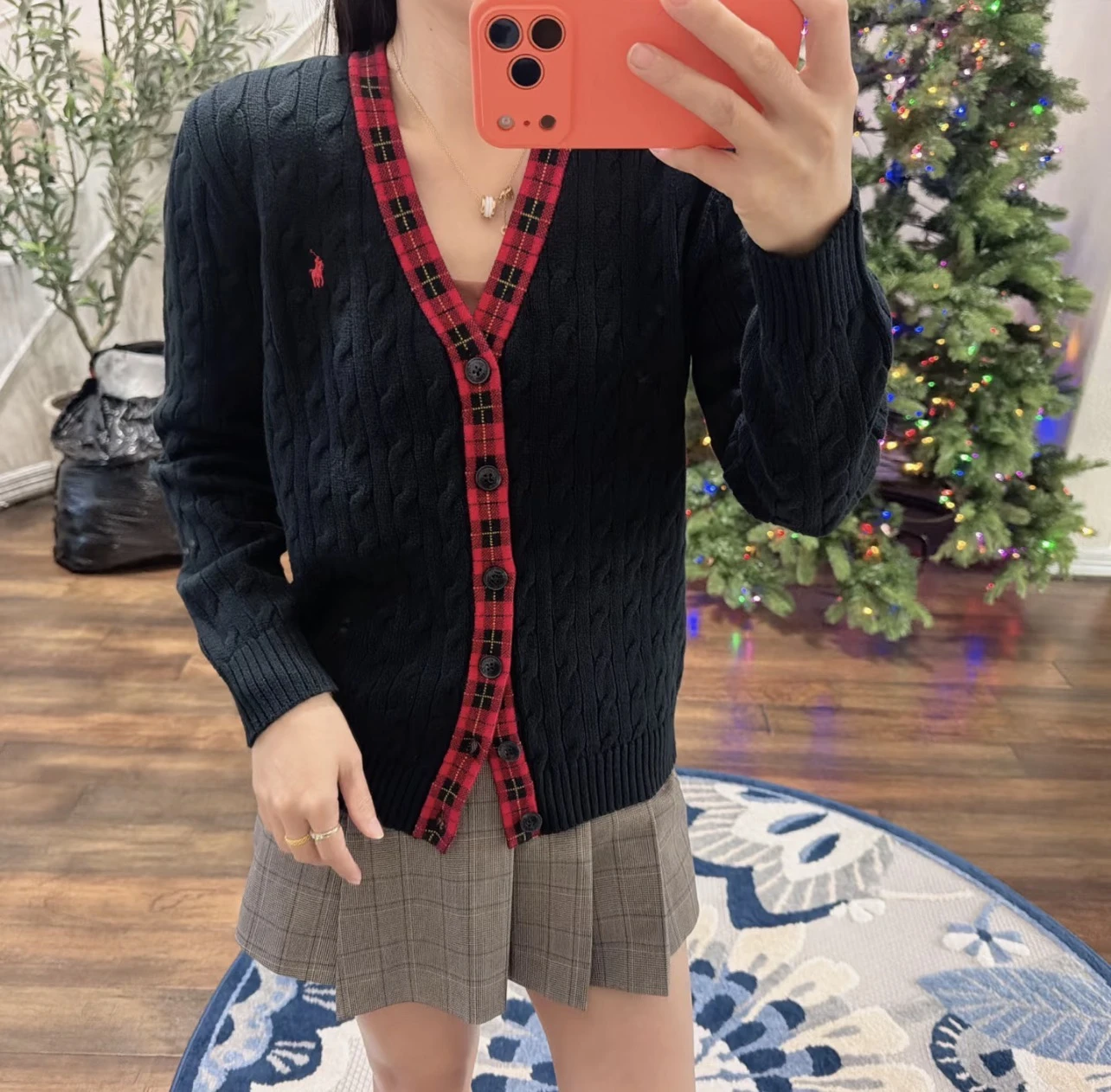 新款2色✨Polo Ralph Lauren 男大童 V領開衫外套