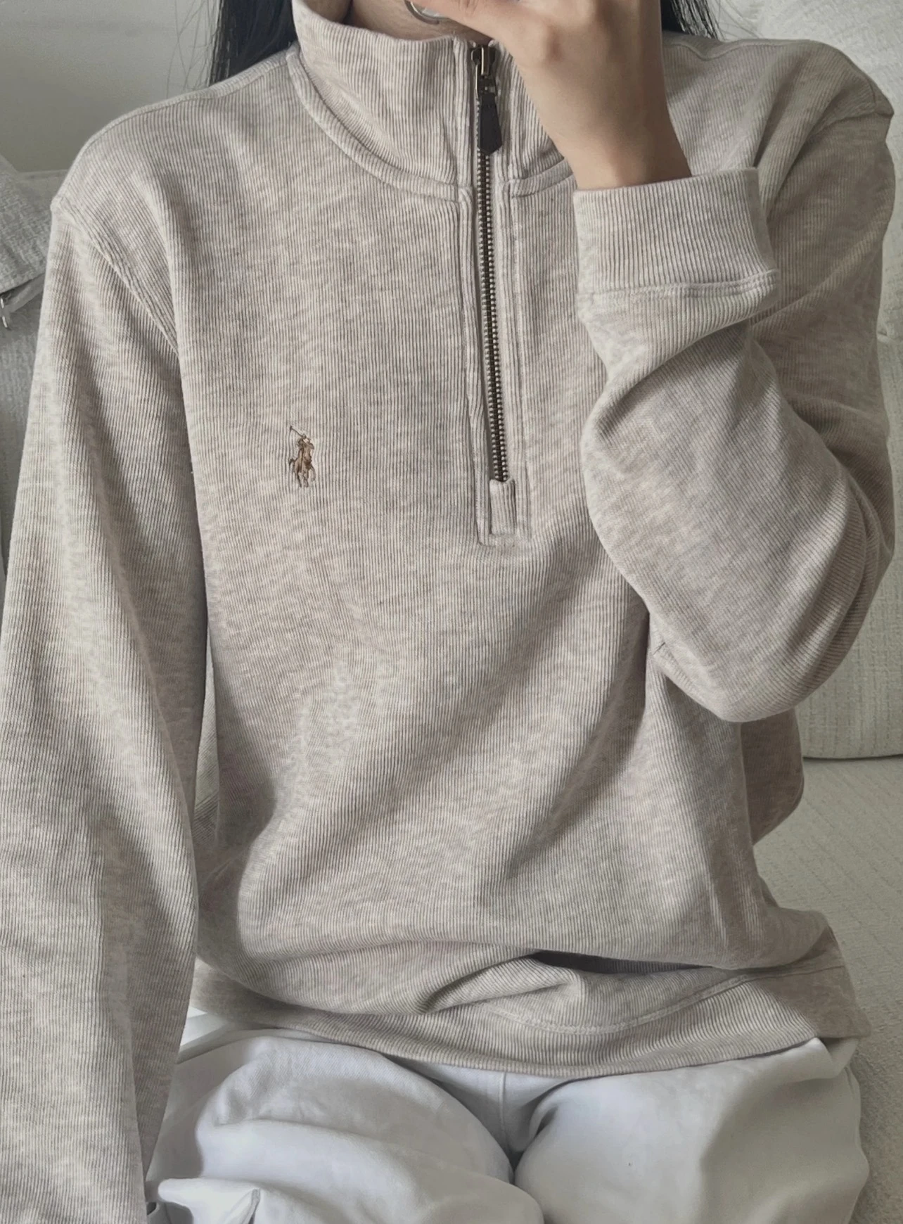 國外現貨｜Polo Ralph Lauren 男款 半拉鏈上衣