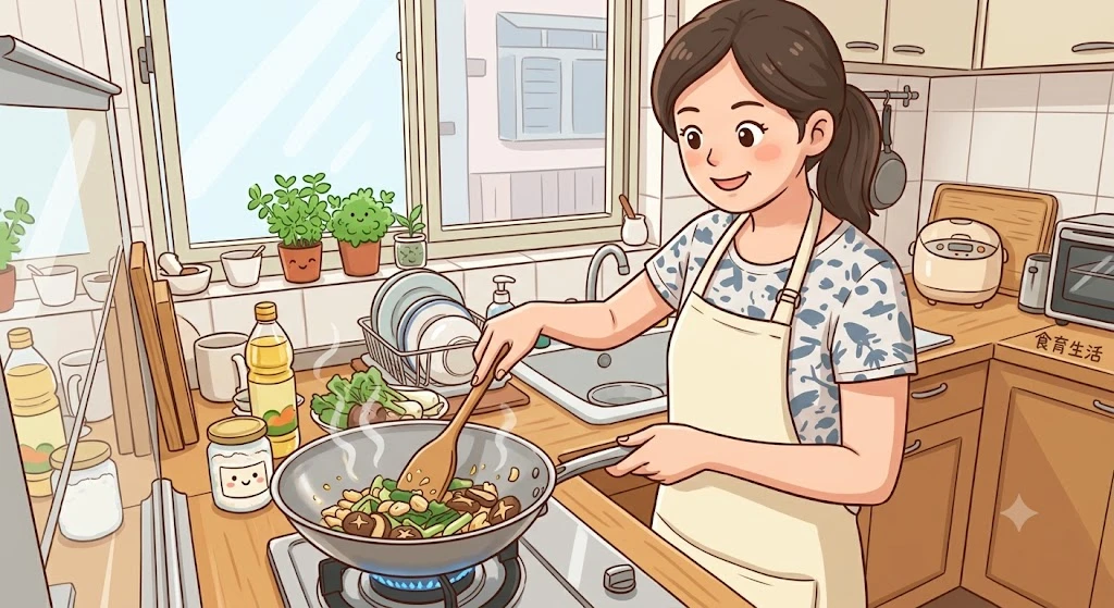 曼妮ê灶咖 食育專欄 ：健康料理不靠大火！廚房少油煙的用油秘訣
