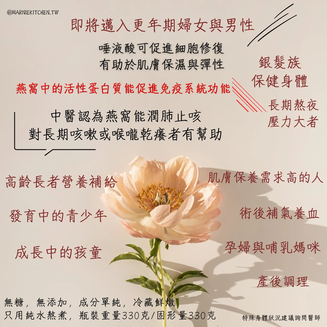 想女兒 純燕窩 (開放集單預購，預計9/10前結單）