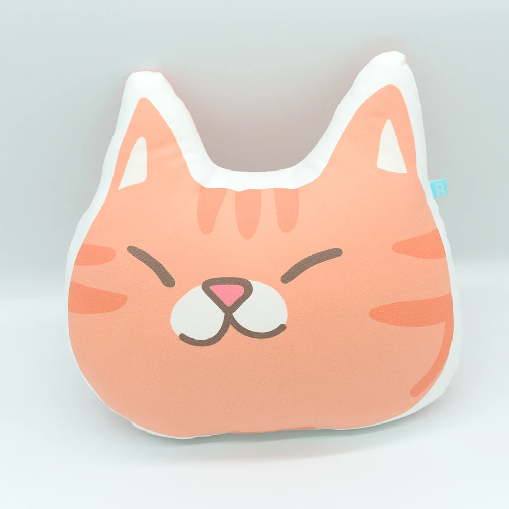 小抱枕/午睡枕-奇奇(橘貓)(30x30cm)
