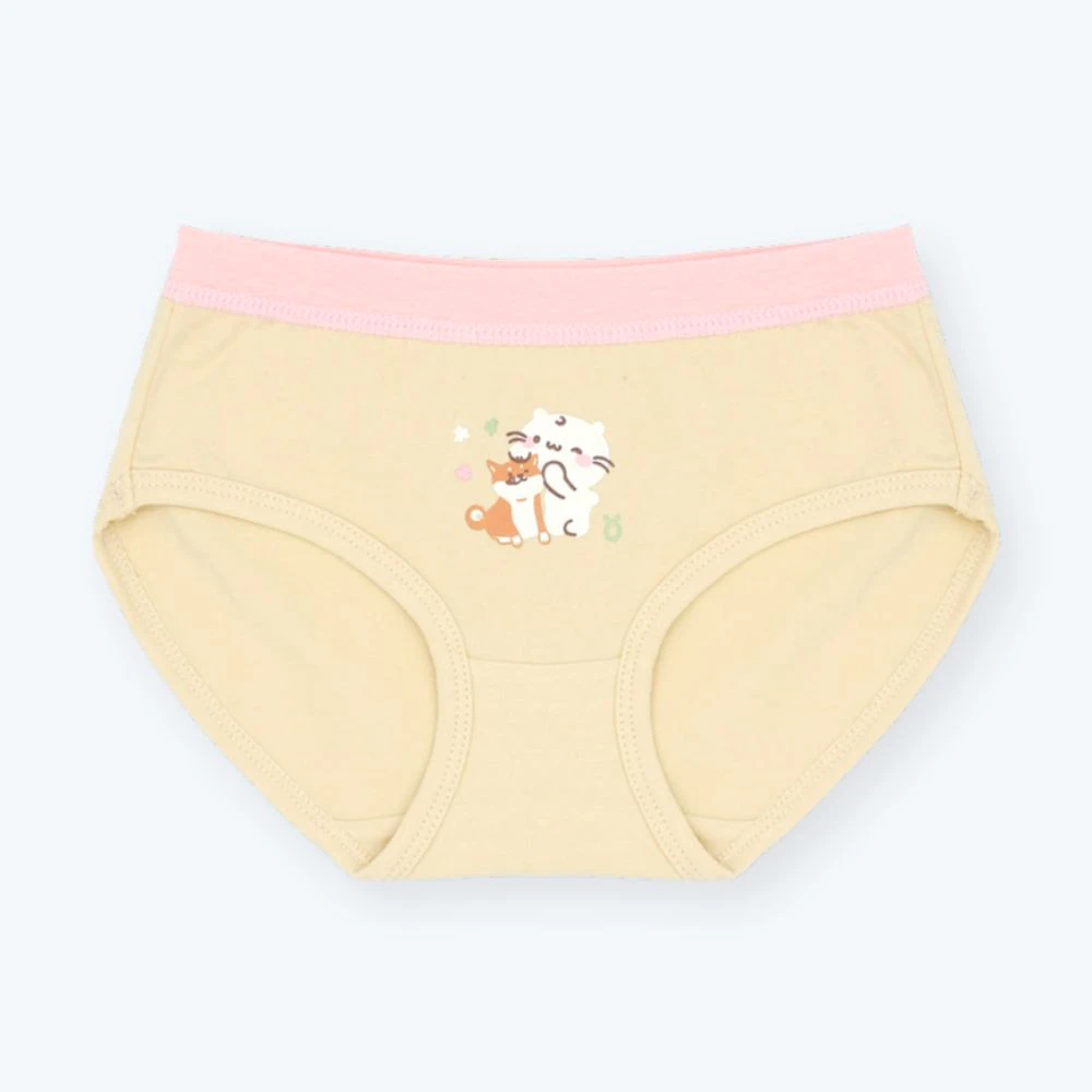 女童三角褲-幸運阿福與majimeow
