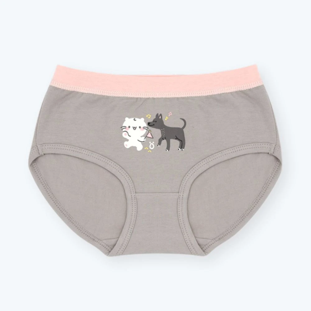 女童三角褲-歡唱OREO與majimeow