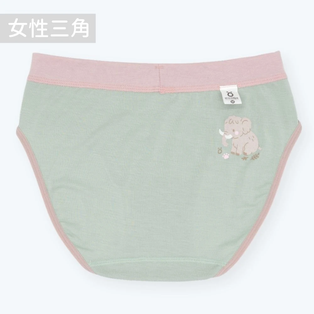銀纖維抗菌女性三角褲(45-73kg)-古菱齒象