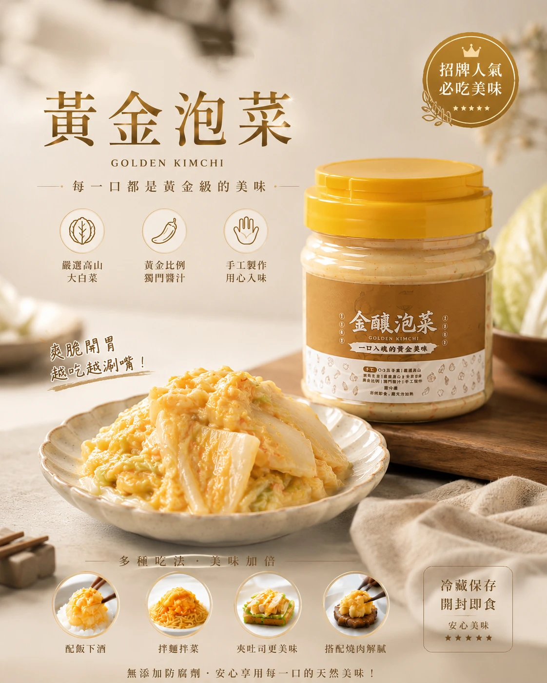 金釀-黃金泡菜💛