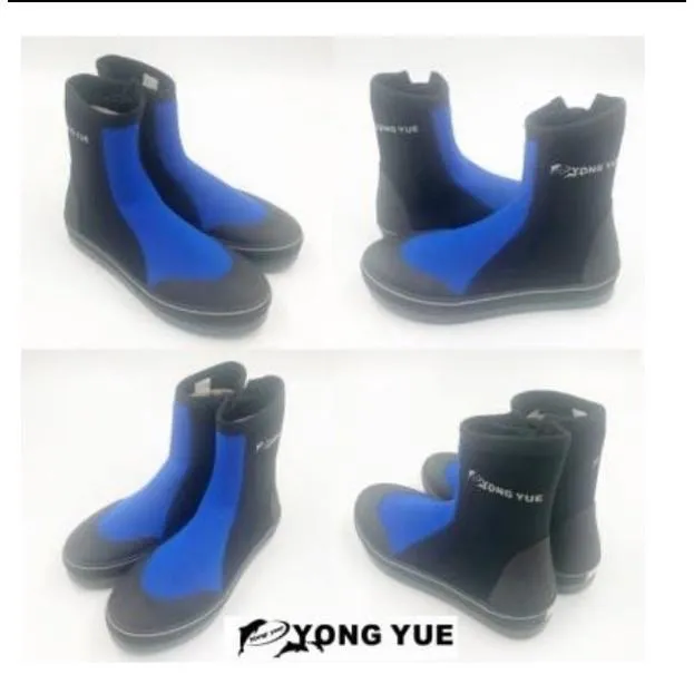 【世界釣具】台灣製造長筒防滑鞋（有釘，無釘）菜瓜布底防滑鞋.溯溪鞋.潛水.釣魚.浮潛  釣魚鞋 磯釣鞋 菜瓜布鞋 毛氈鞋