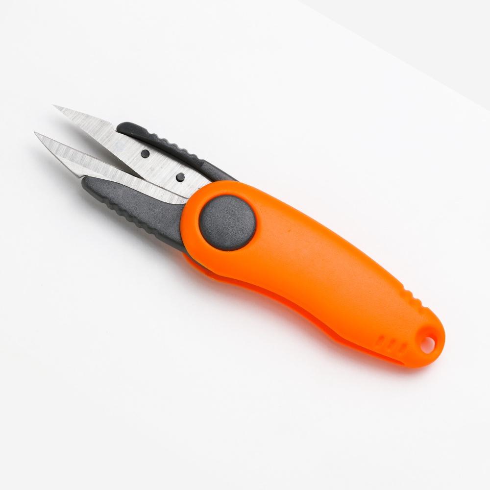 【世界釣具】鉅灣 WEFOX V-FOX 便攜式J疊剪 剪釣魚線、PE線、釣餌、線頭不銹鋼鋸齒刀刃 釣魚剪 剪刀/現貨