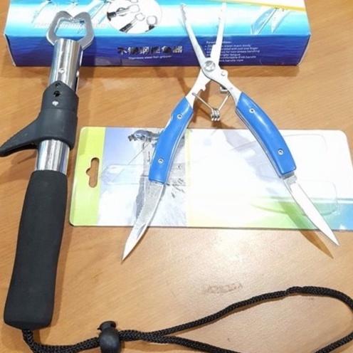 【世界釣具】路亞鉗 控魚器 止血鉗 夾魚器 槍柄 彎嘴鉗 彎嘴 控魚 夾魚 多功能 鉗子 魚鉗 拔魚鉤\台灣現貨