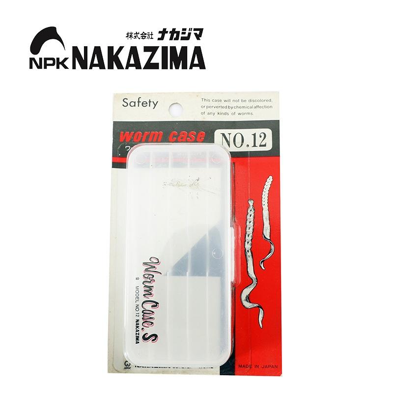【世界釣具】日本 NAKAZIMA 軟蟲工具盒 收納盒 零件盒 五直列工具盒(內有隔板) 假餌 軟餌 路亞蟲餌