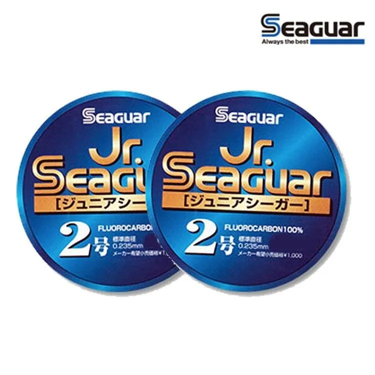【世界釣具】日本 SEAGUAR Jr SEAGUAR 40M~50M 子線  卡夢線 碳纖線 碳纖維線  系咖 釣魚線