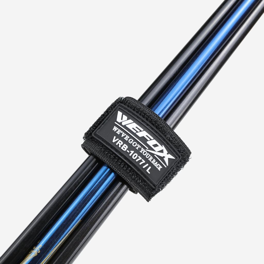 【世界釣具】V-FOX 鉅灣 WEFOX 釣竿束竿帶 束竿帶 VRB-1077 S、M、L號 一包兩入 束帶 竿束帶現貨