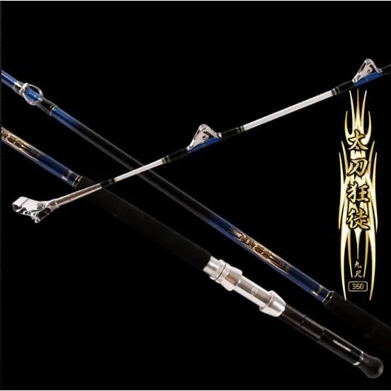【世界釣具】🔥免運🔥寸真 太刀狂徒 船竿 一本半 ALPS船用配件 船釣 白帶魚 釣魚 船釣竿 滾輪船竿