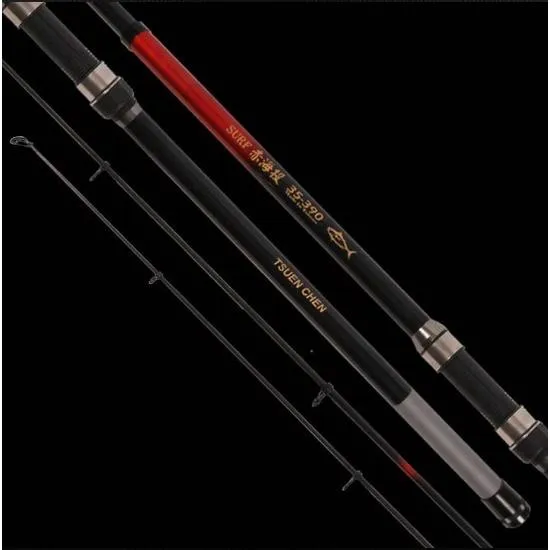 【世界釣具】🔥免運🔥寸真 赤海投 振出式 投竿 遠投竿 35號調性 近拋遠投樣樣皆可 附竿袋/無竿袋