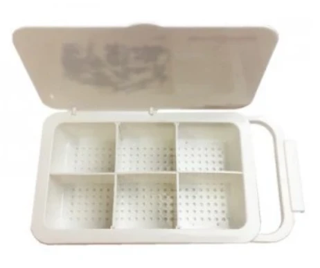 【世界釣具】KIZAKURA 黑魂 南極蝦伸縮餌盒 餌料盒 南極蝦盒 瀝水盒 #8684