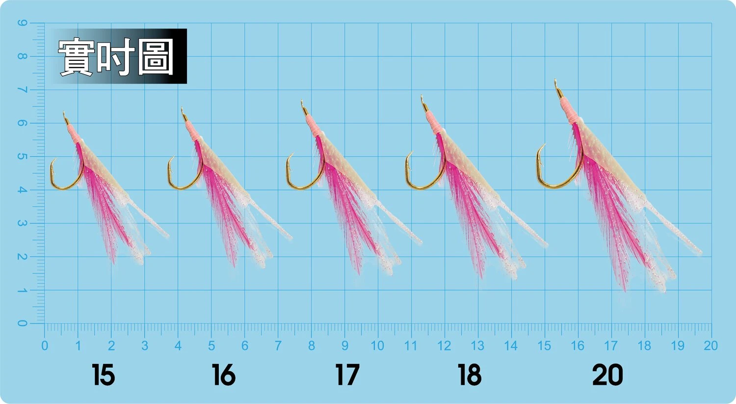【世界釣具】莎美 魚皮鉤 日本製造 金色丸世鉤 深海魚皮擬餌鉤 15號 16號 17號 18號 20號