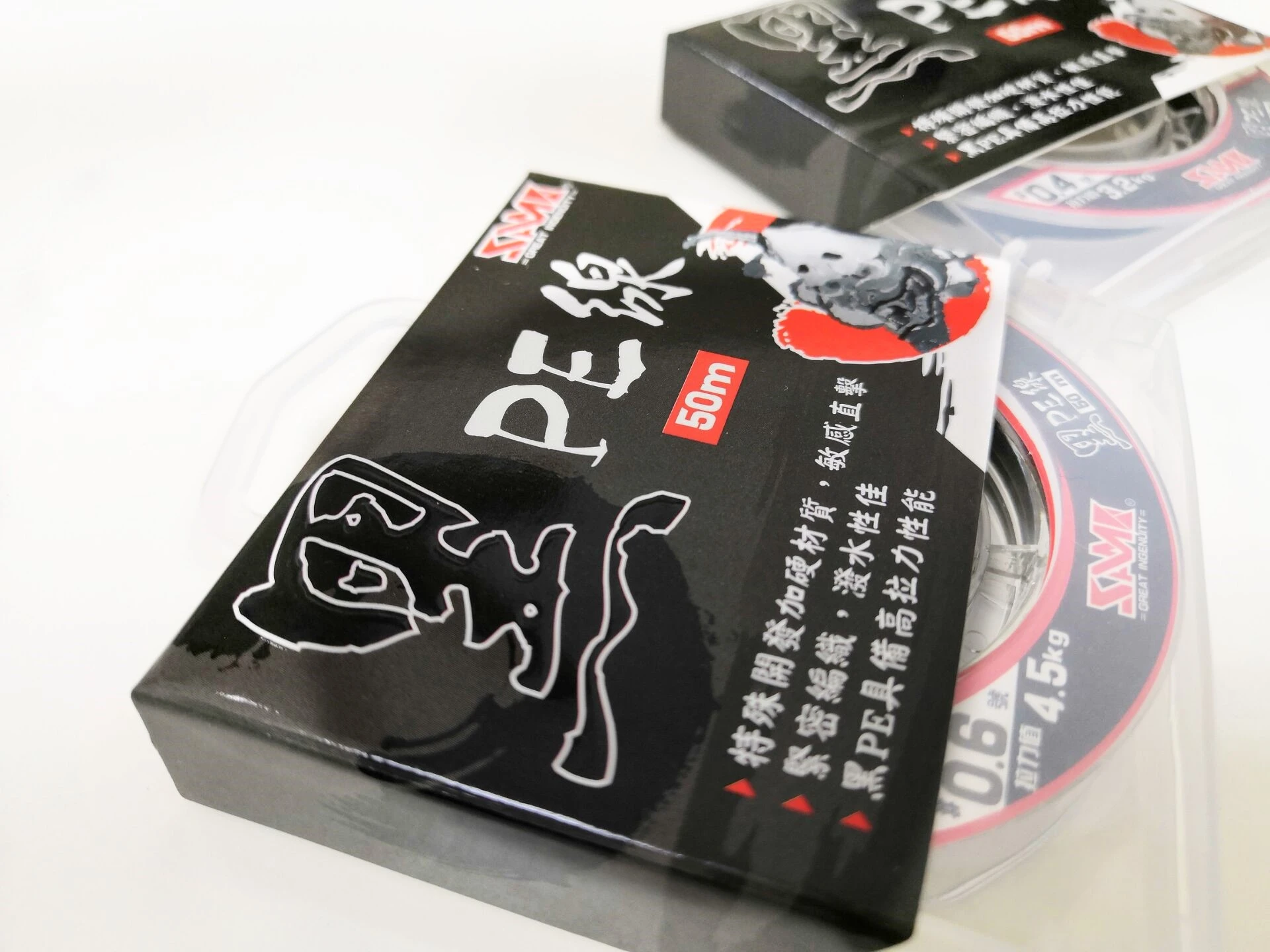 【世界釣具】莎美 SAME 黑色 PE線 高拉力 潑水性 50m 釣蝦線 0.3號 0.4號 0.6號