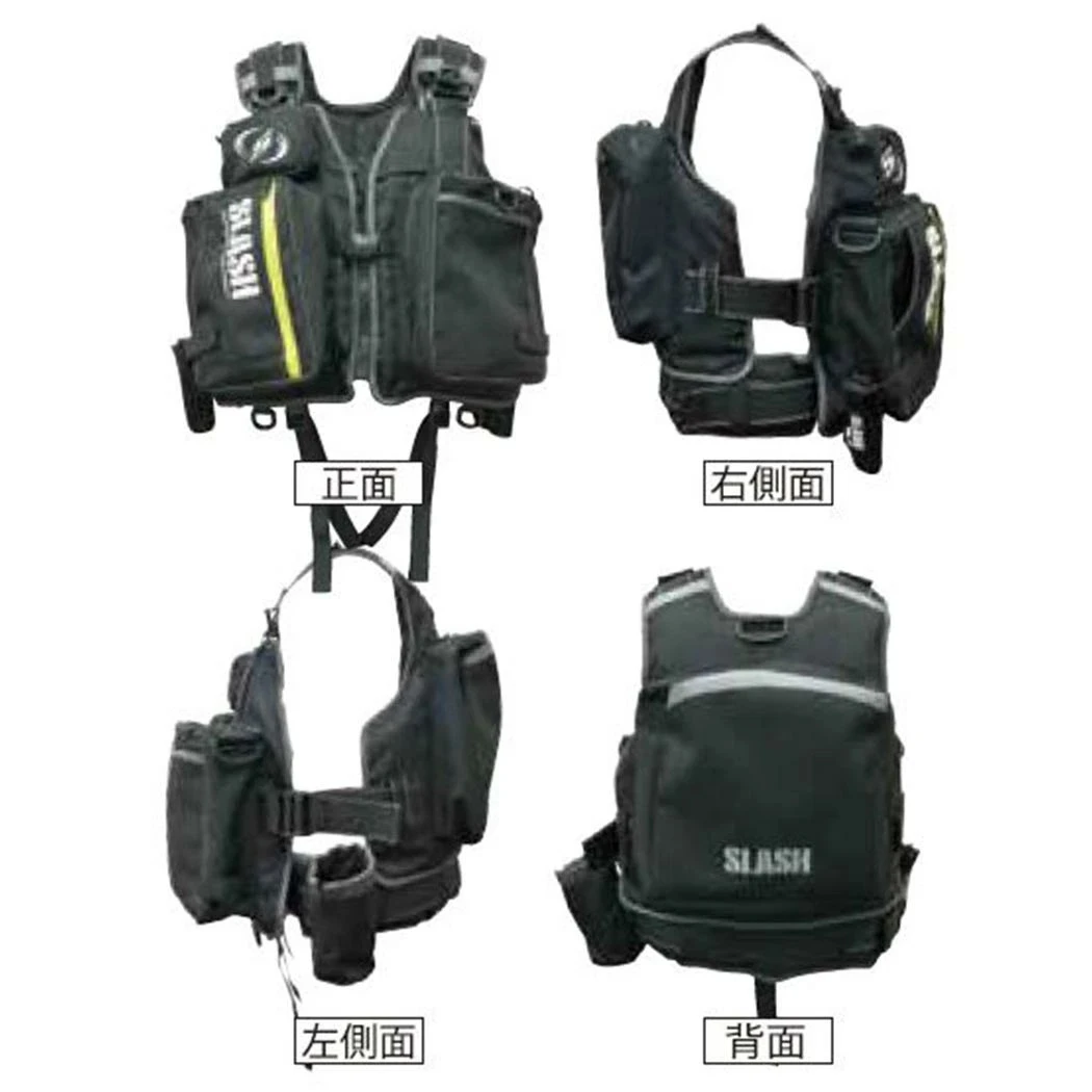 【世界釣具】SLASH SL-200 救生衣 路亞 釣魚 浮水衣 浮力衣 大空間 好活動