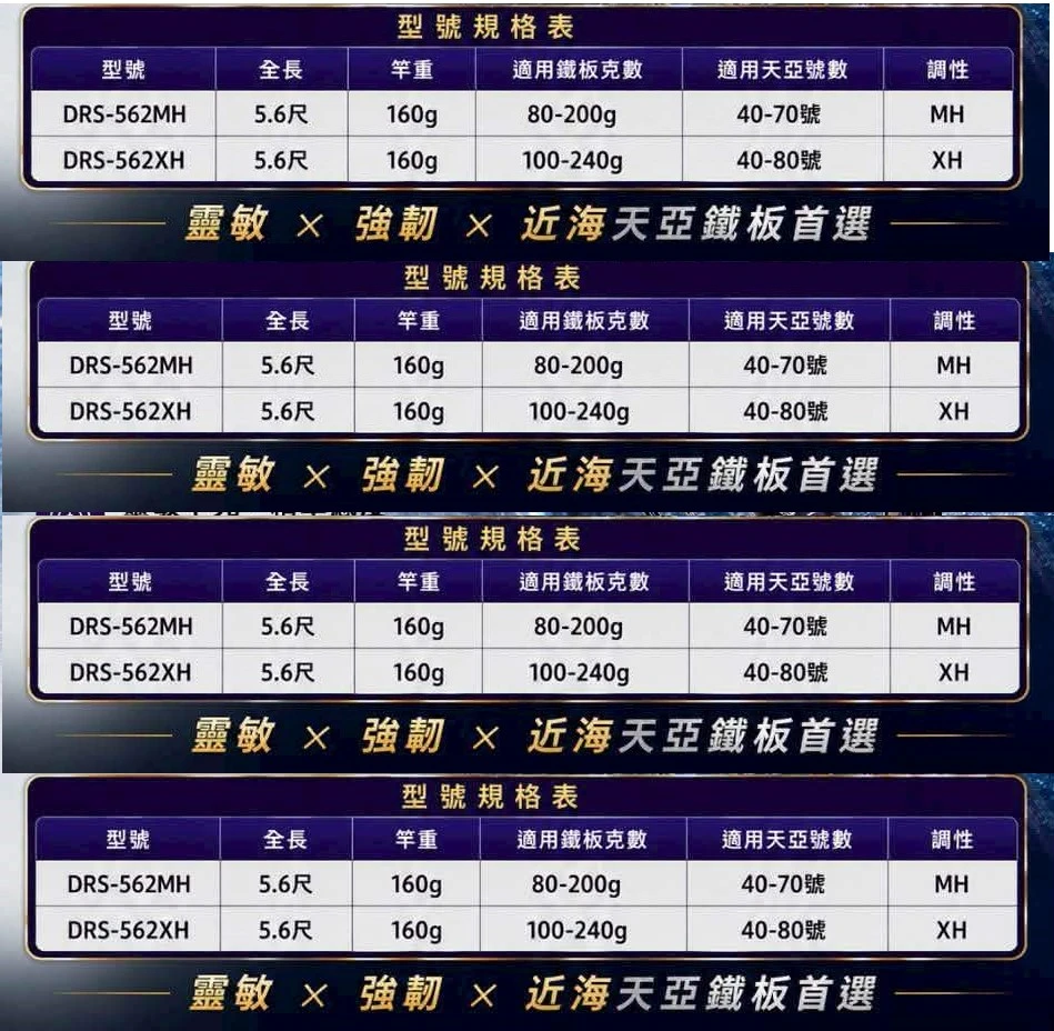 【世界釣具】EVO 海力士 紫金龍 天亞竿 鐵板竿 近海 船釣 耐操調性佳 新手平價入門