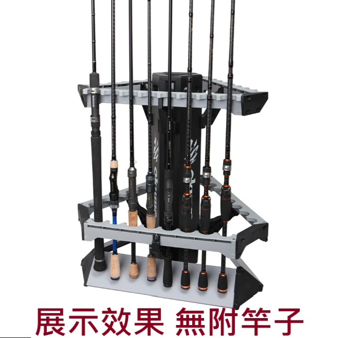 【世界釣具】okuma 寶熊 三角釣竿展示架 釣竿架 置竿架 收納架 24位 陳列架