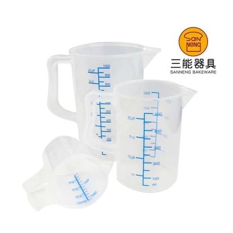 三能-塑膠量杯 PP材質 SN4701 SN4702 SN4703 SN4704 | 把手量杯 刻度量杯