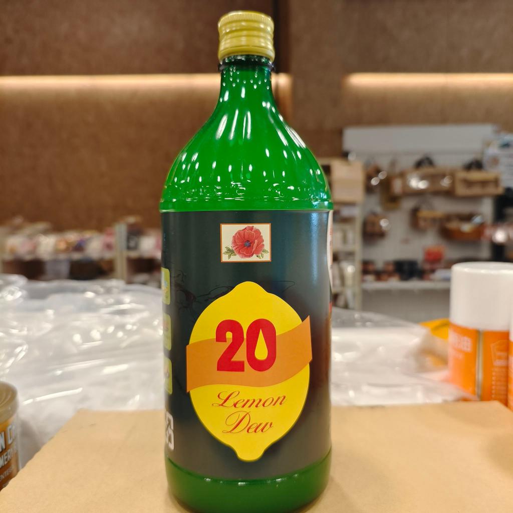 紅花牌原汁檸檬960ml｜20倍超高稀釋率、維他命C補給、家庭與營業調飲必備