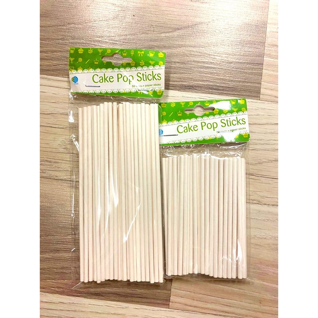 棒棒糖紙棒 50入 | 10cm 15cm