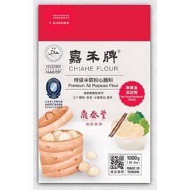 嘉禾牌 劍蘭特級中筋粉心麵粉 1kg｜台灣製 高純度粉心粉