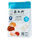 嘉禾牌藍菊中筋粉心麵粉1kg