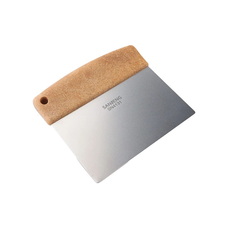 植纖柄切麵刀SN4131 Dough Scraper-Plant Fiber Handle