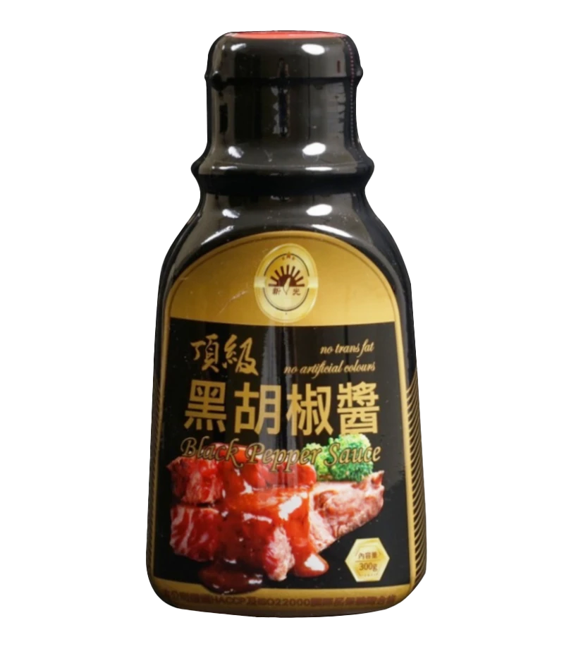 頂級黑胡椒醬300g