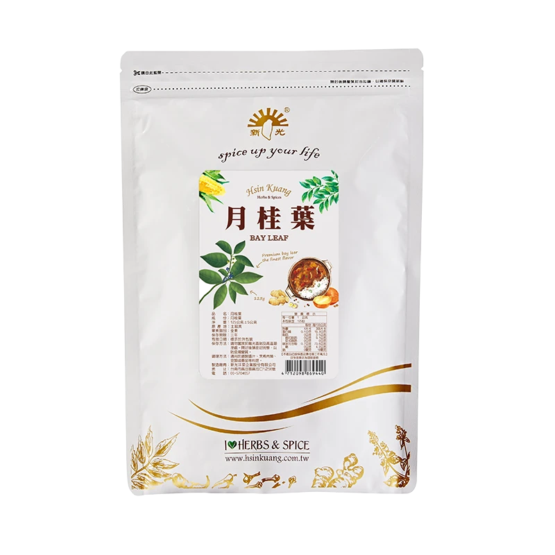 月桂葉鋁箔夾鍊袋裝125g