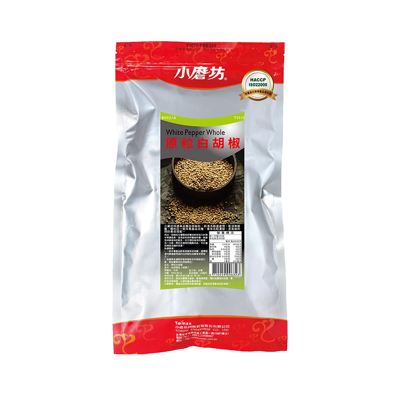 小磨坊-原粒白胡椒(A)500g